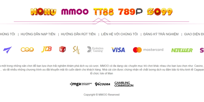 MMOO sở hữu hệ thống giấy phép kinh doanh uy tín